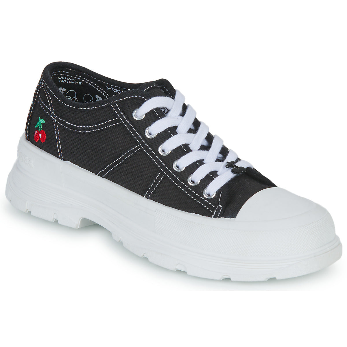Sneakers basse Donna Le Temps des Cerises LINA Nero