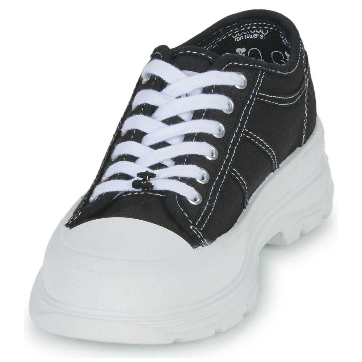 Sneakers basse Donna Le Temps des Cerises LINA Nero