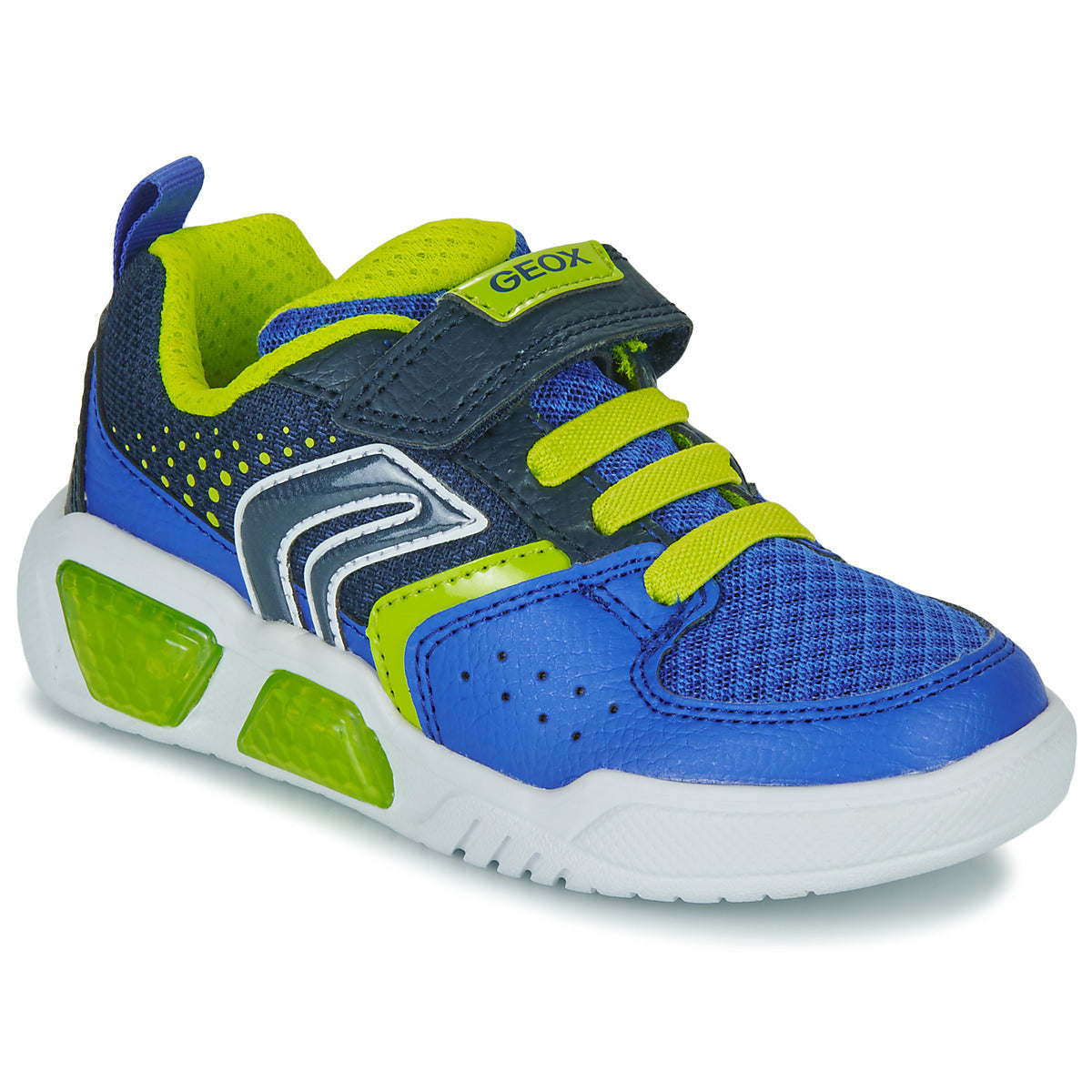 Scarpe bambini ragazzo Geox J ILLUMINUS BOY Blu