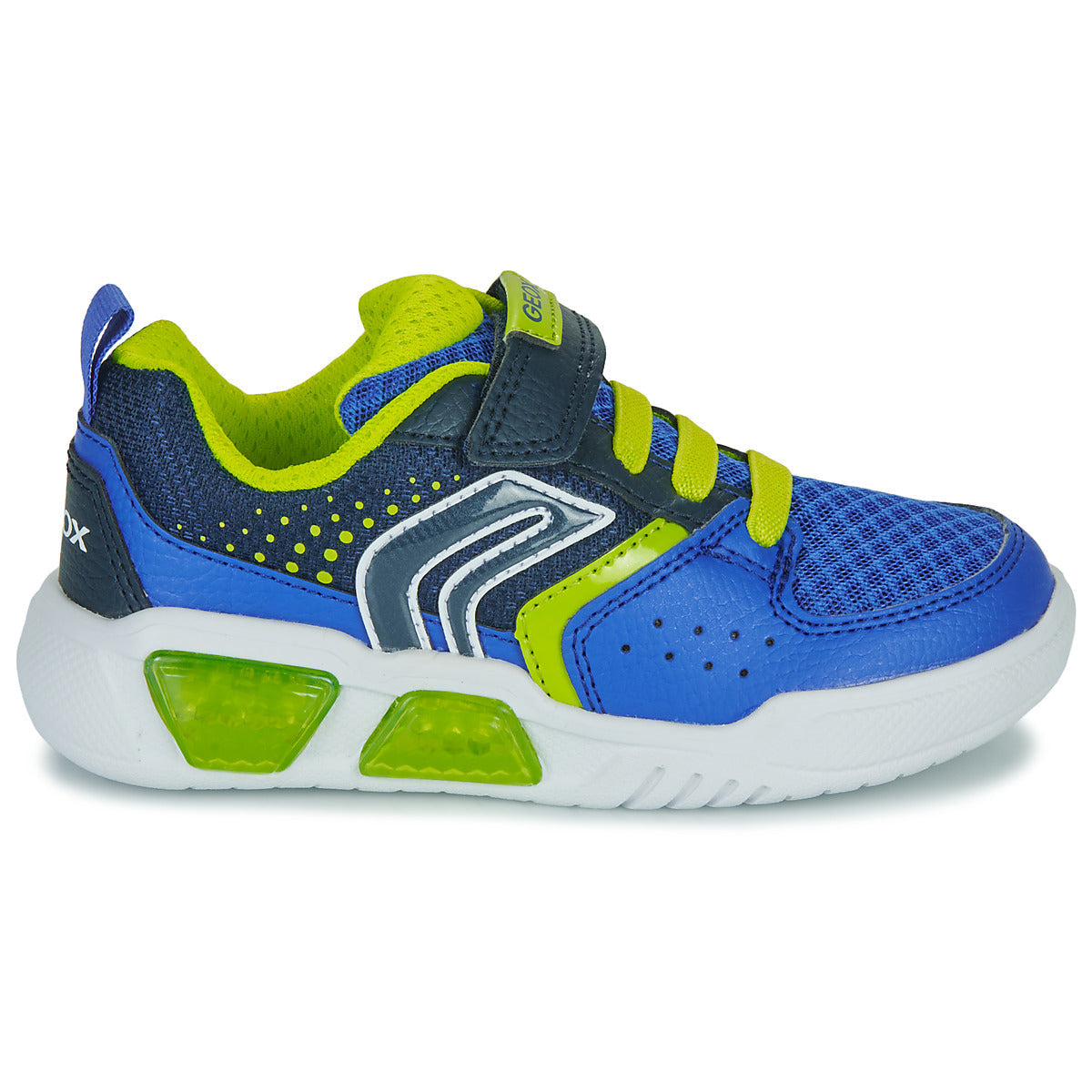 Scarpe bambini ragazzo Geox J ILLUMINUS BOY Blu