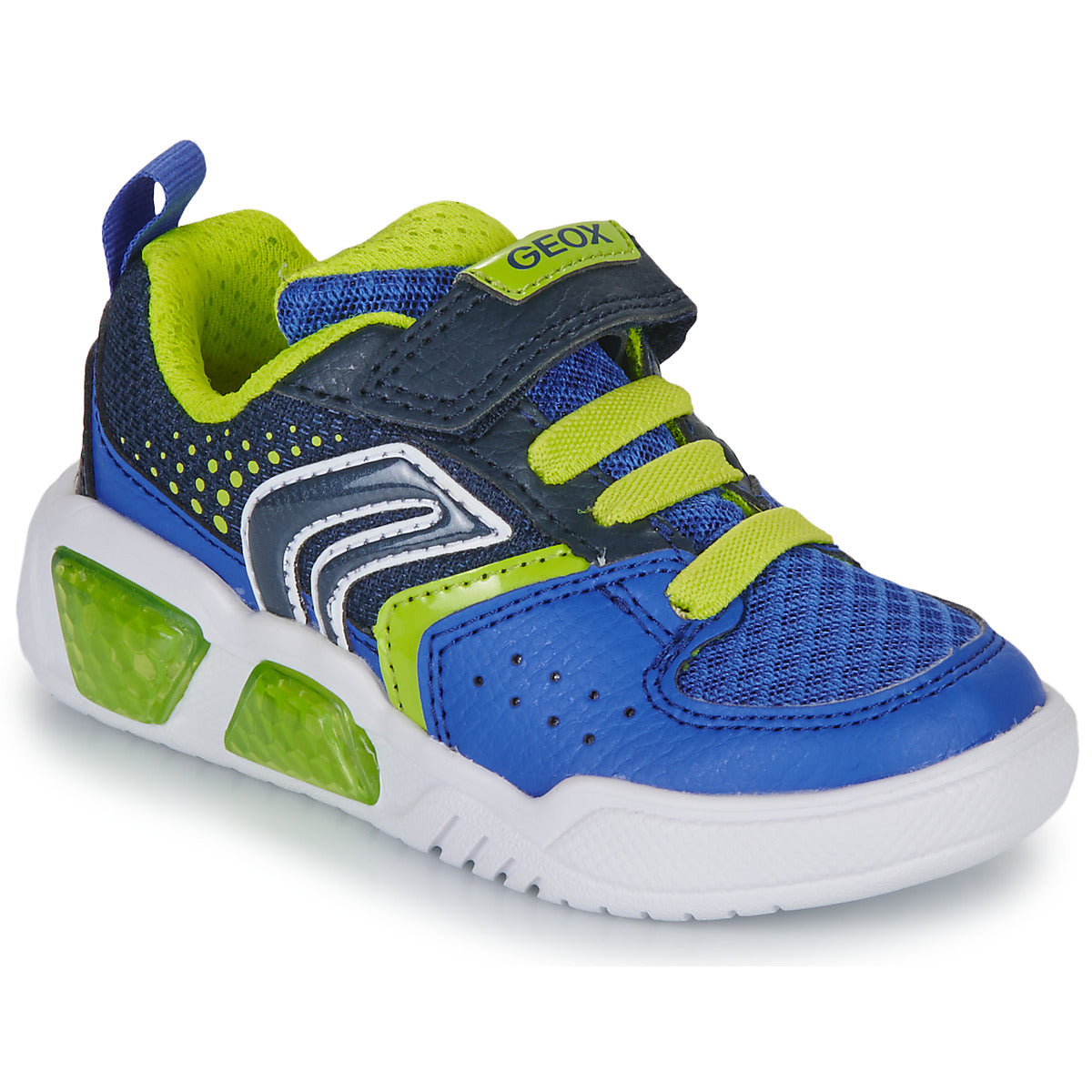 Scarpe bambini ragazzo Geox J ILLUMINUS BOY Blu