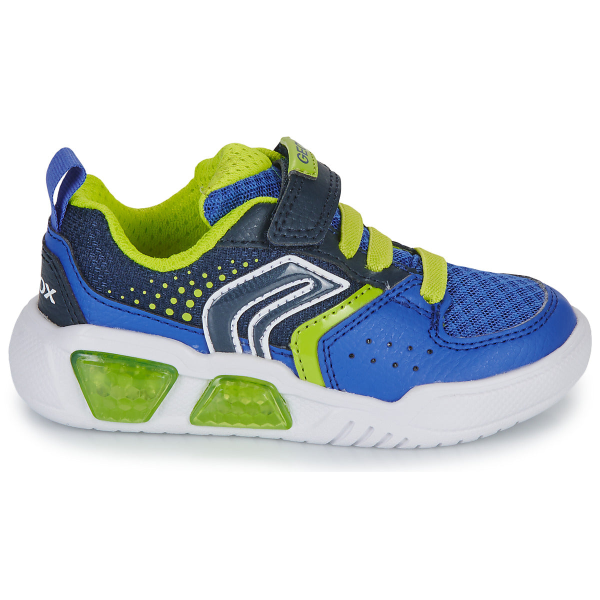 Scarpe bambini ragazzo Geox J ILLUMINUS BOY Blu