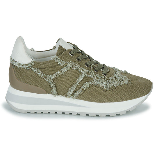 Sneakers basse Donna Regard GIEN V4 CANVAS KAKI Verde
