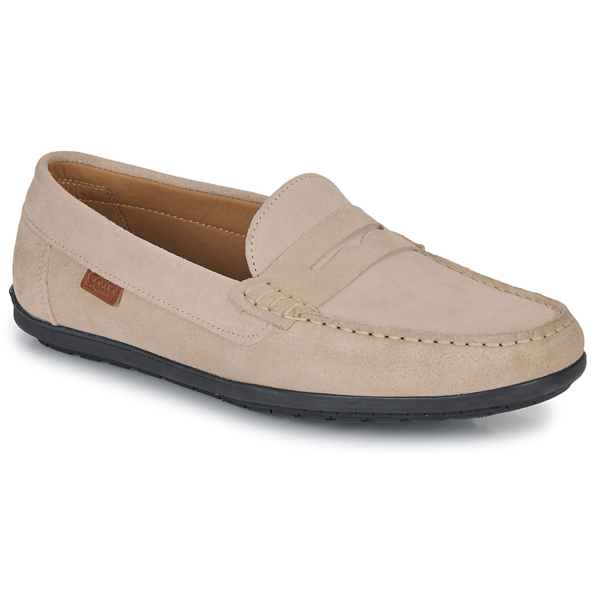 Scarpe Uomo Casual Attitude VELMO Beige