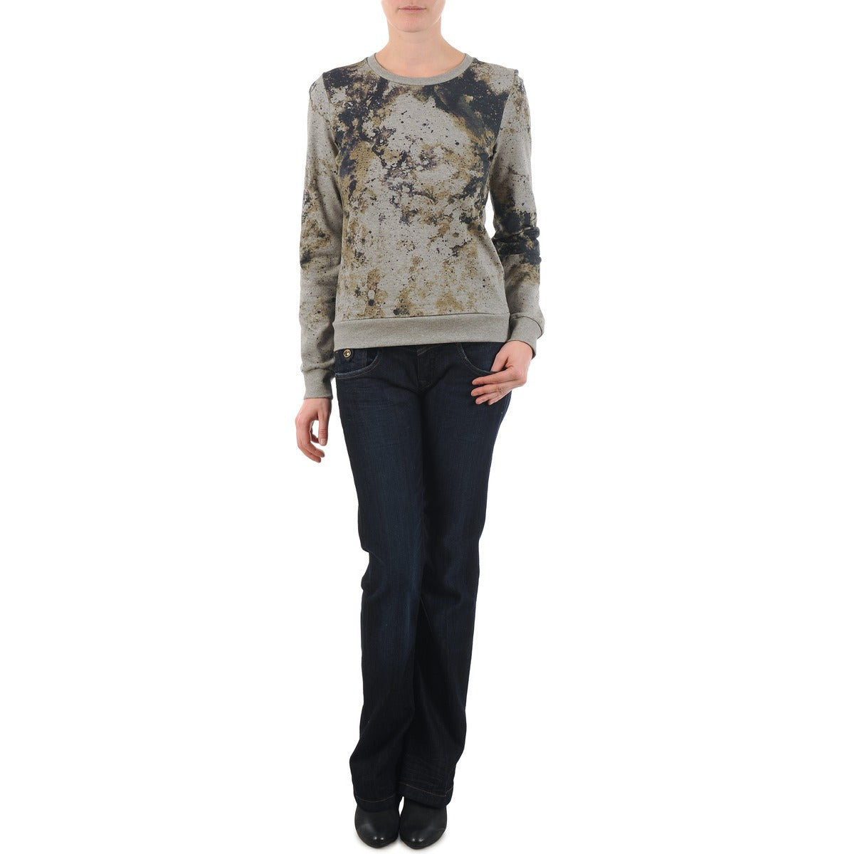 Jeans Bootcut Donna Freeman T.Porter DEBBY STRETCH DENIM Blu