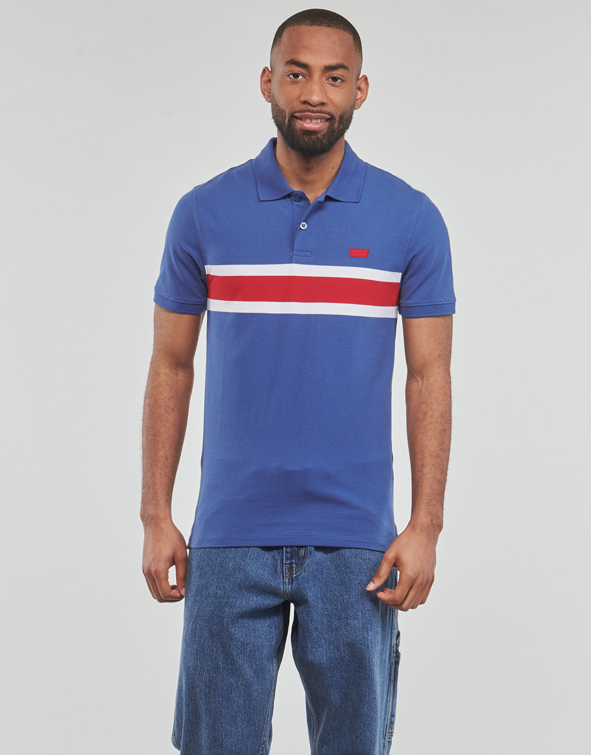 Polo Uomo Levis SLIM HOUSEMARK POLO Blu
