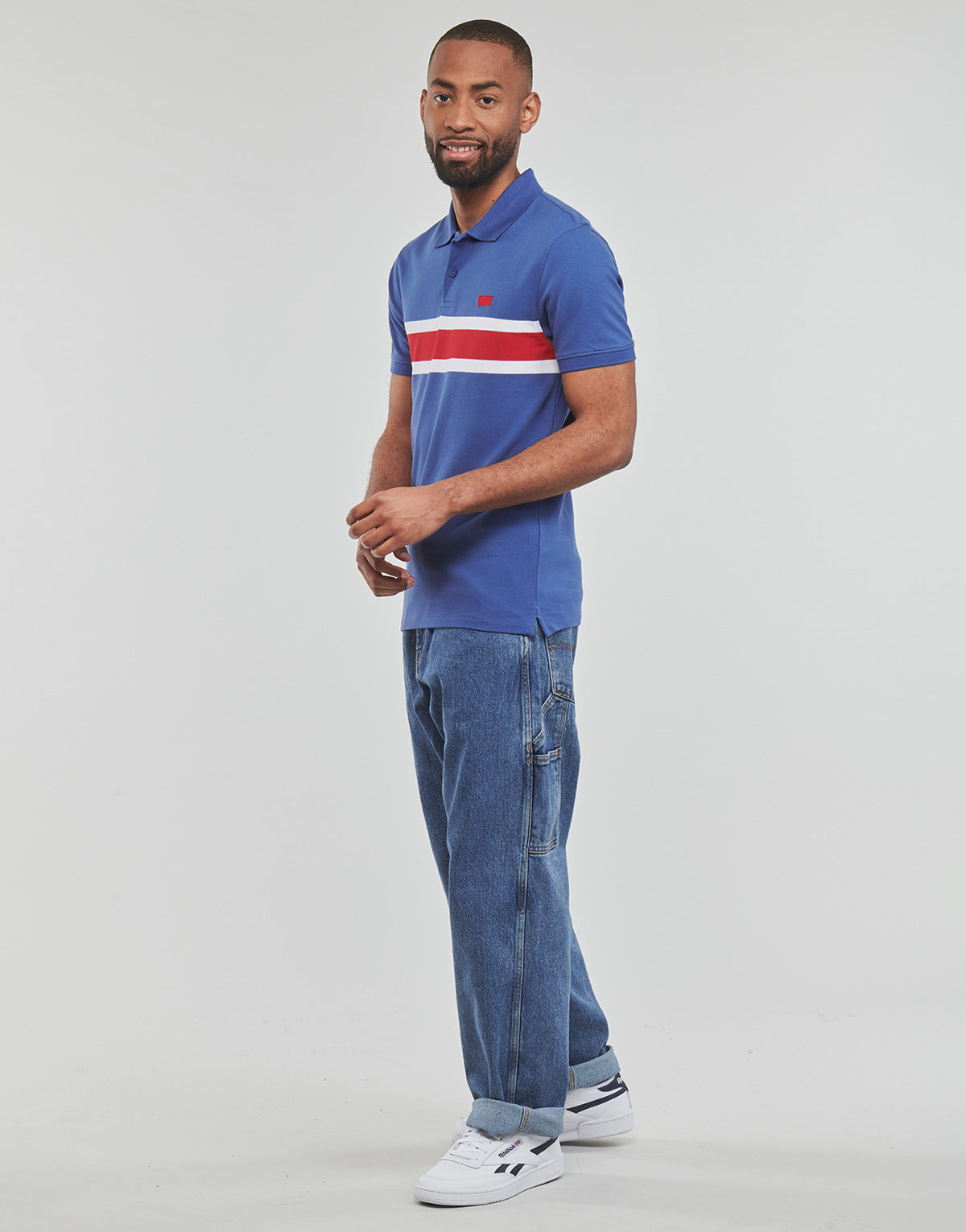 Polo Uomo Levis SLIM HOUSEMARK POLO Blu