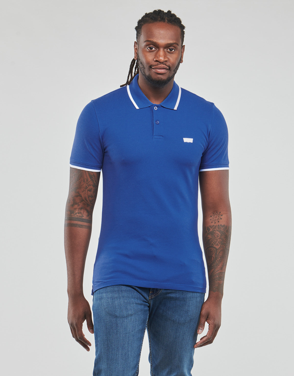 Polo Uomo Levis SLIM HOUSEMARK POLO Blu