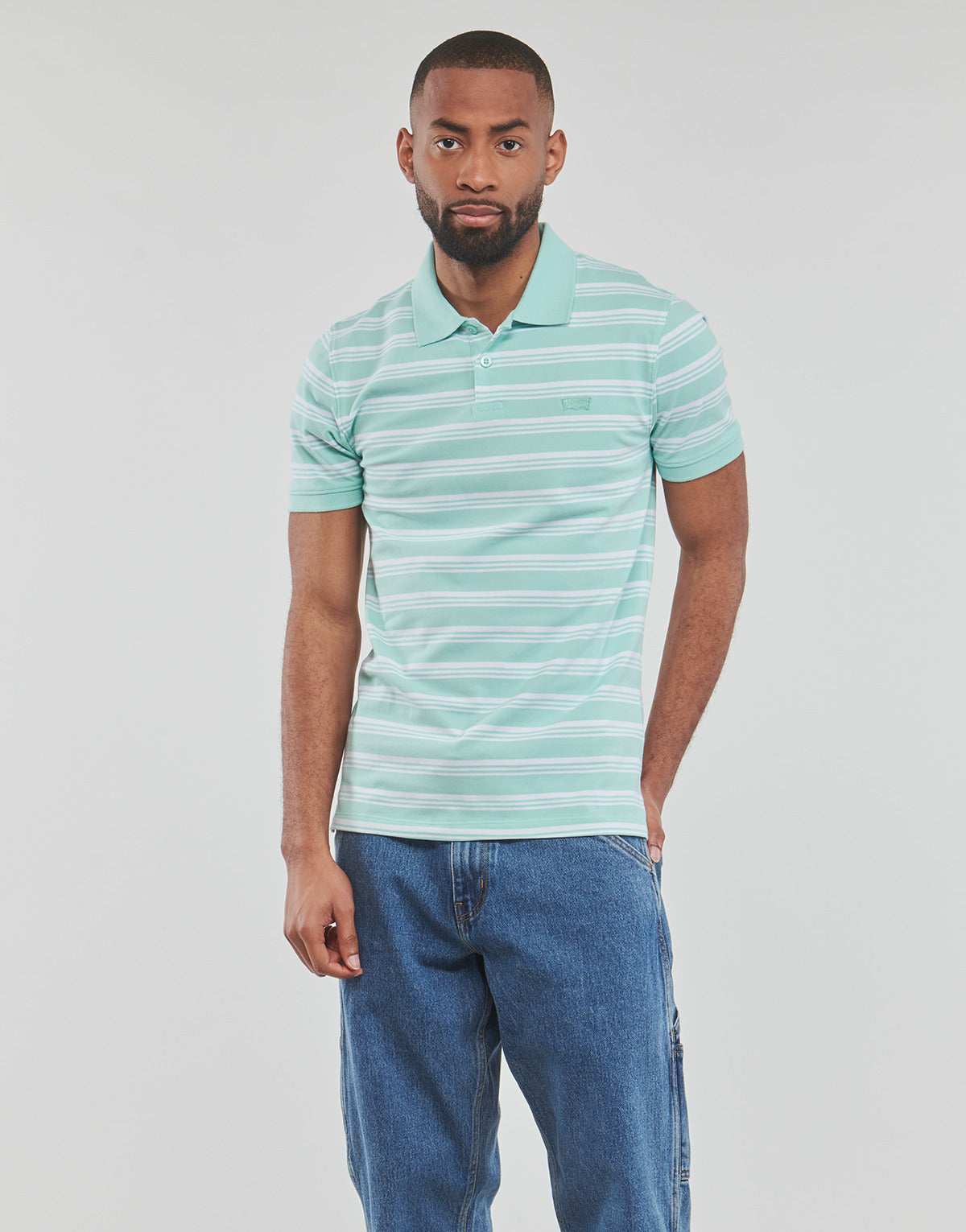 Polo Uomo Levis SLIM HOUSEMARK POLO Blu