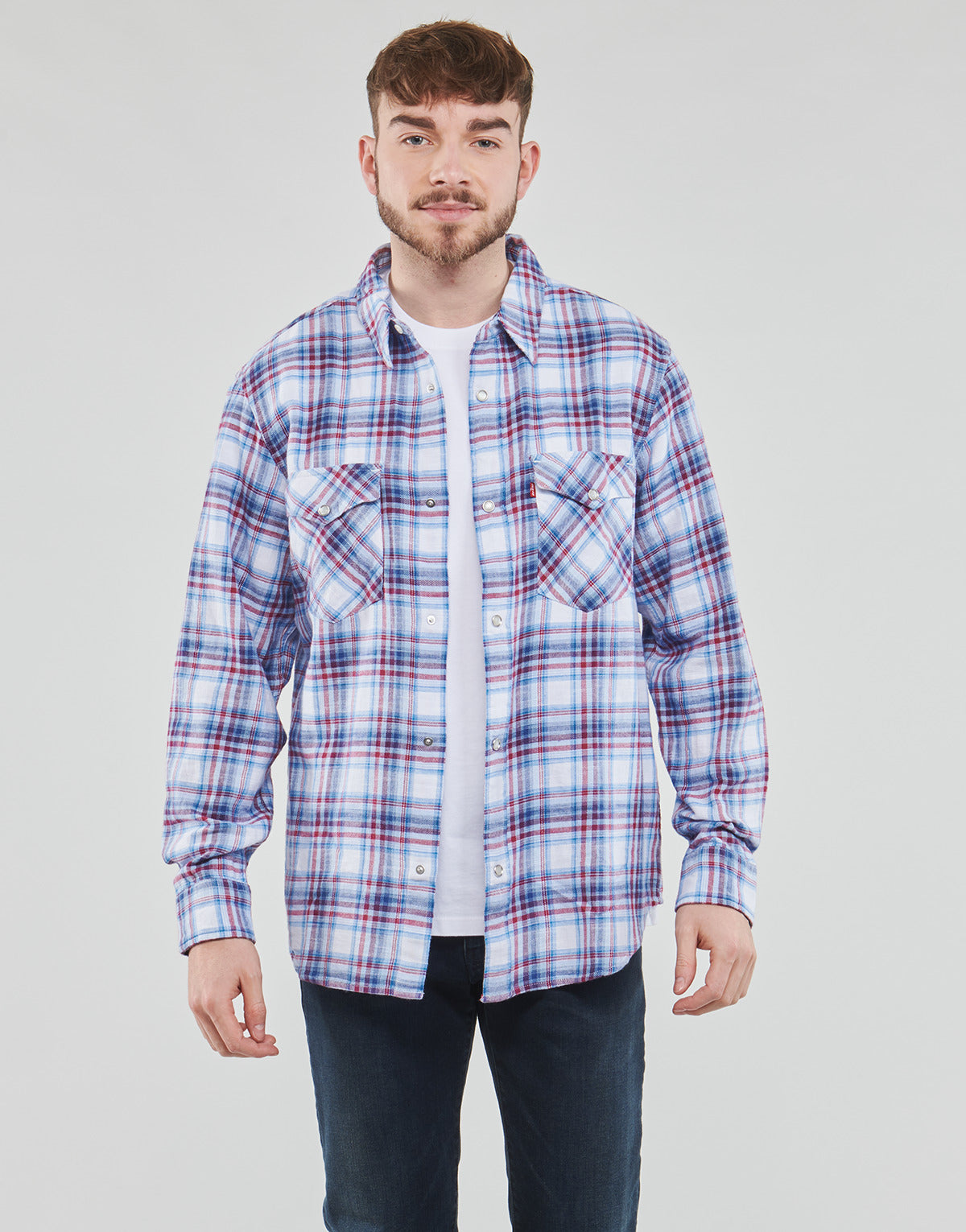 Camicia a maniche lunghe Uomo Levis RELAXED FIT WESTERN Multicolore