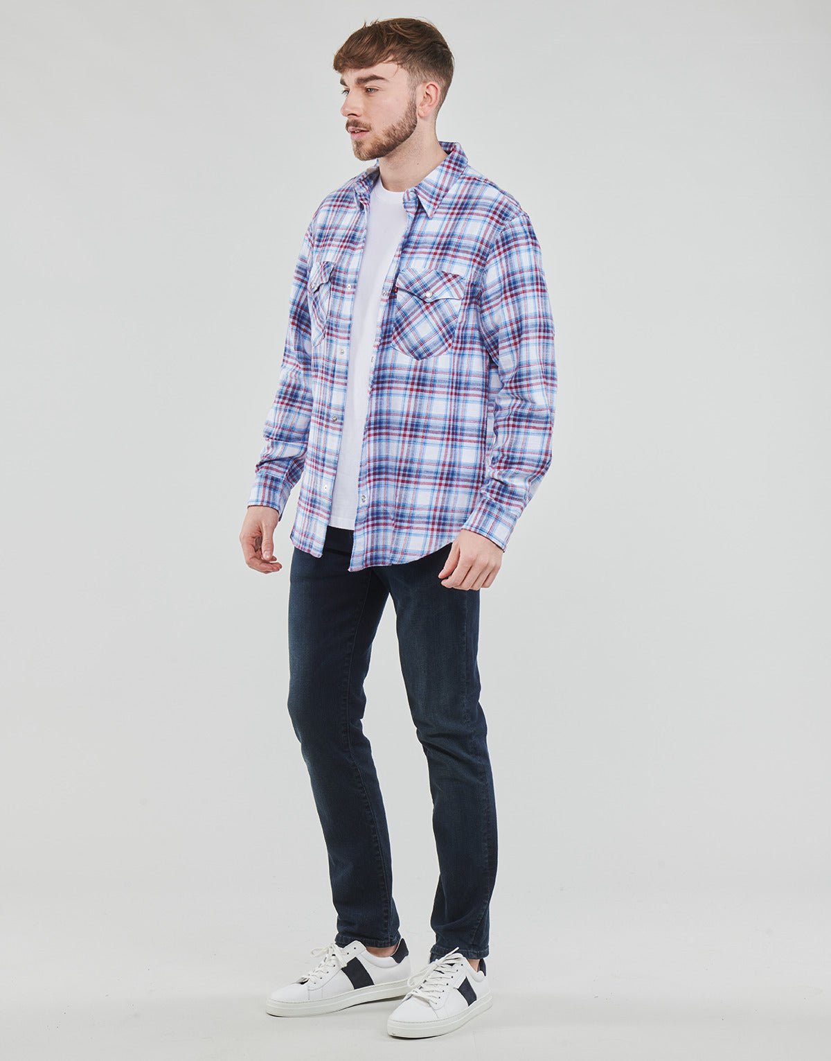 Camicia a maniche lunghe Uomo Levis RELAXED FIT WESTERN Multicolore