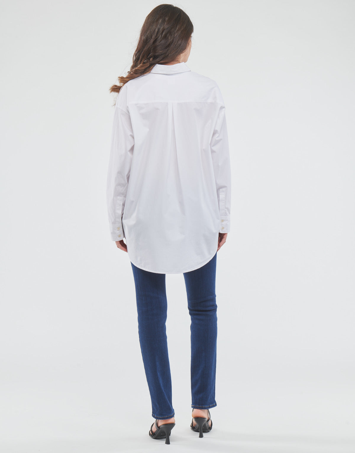 Camicia Donna Levis  NOLA OVERSIZED SHIRT  Bianco