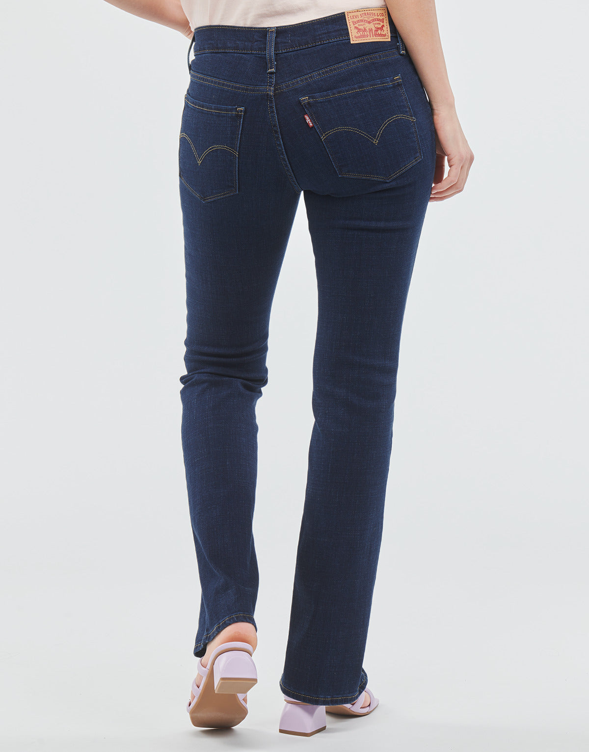 Jeans Bootcut Donna Levis 315 SHAPING BOOT Marine