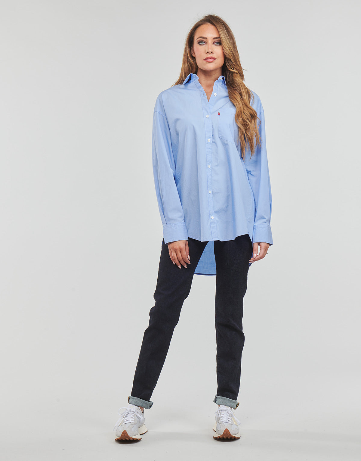 Jeans Donna Levis 724 HIGH RISE STRAIGHT Marine
