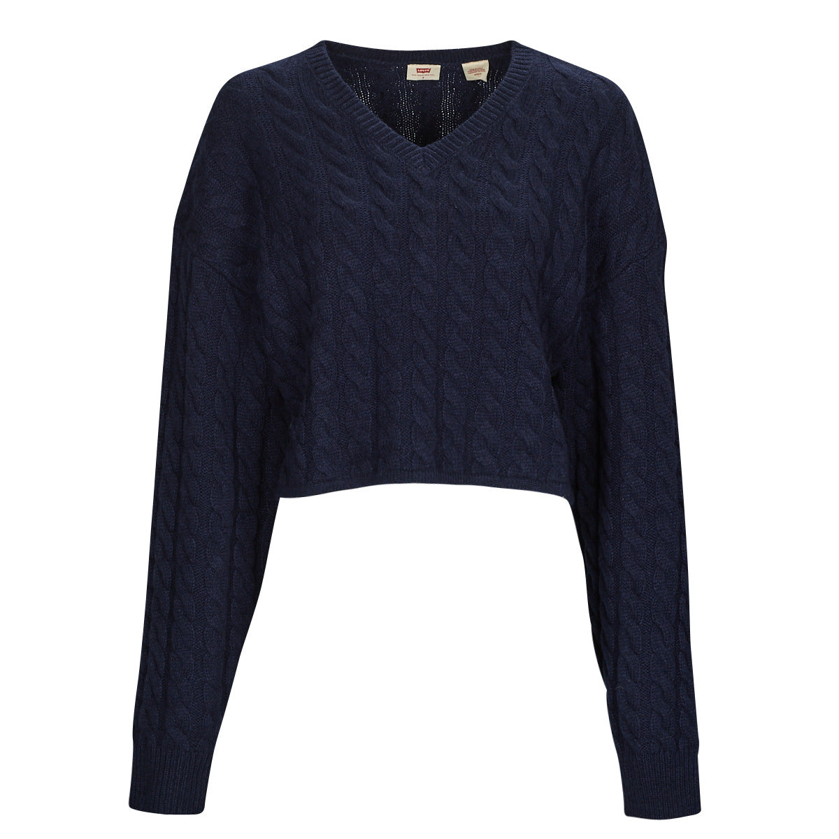 Maglione Donna Levis RAE CROPPED SWEATER Blu