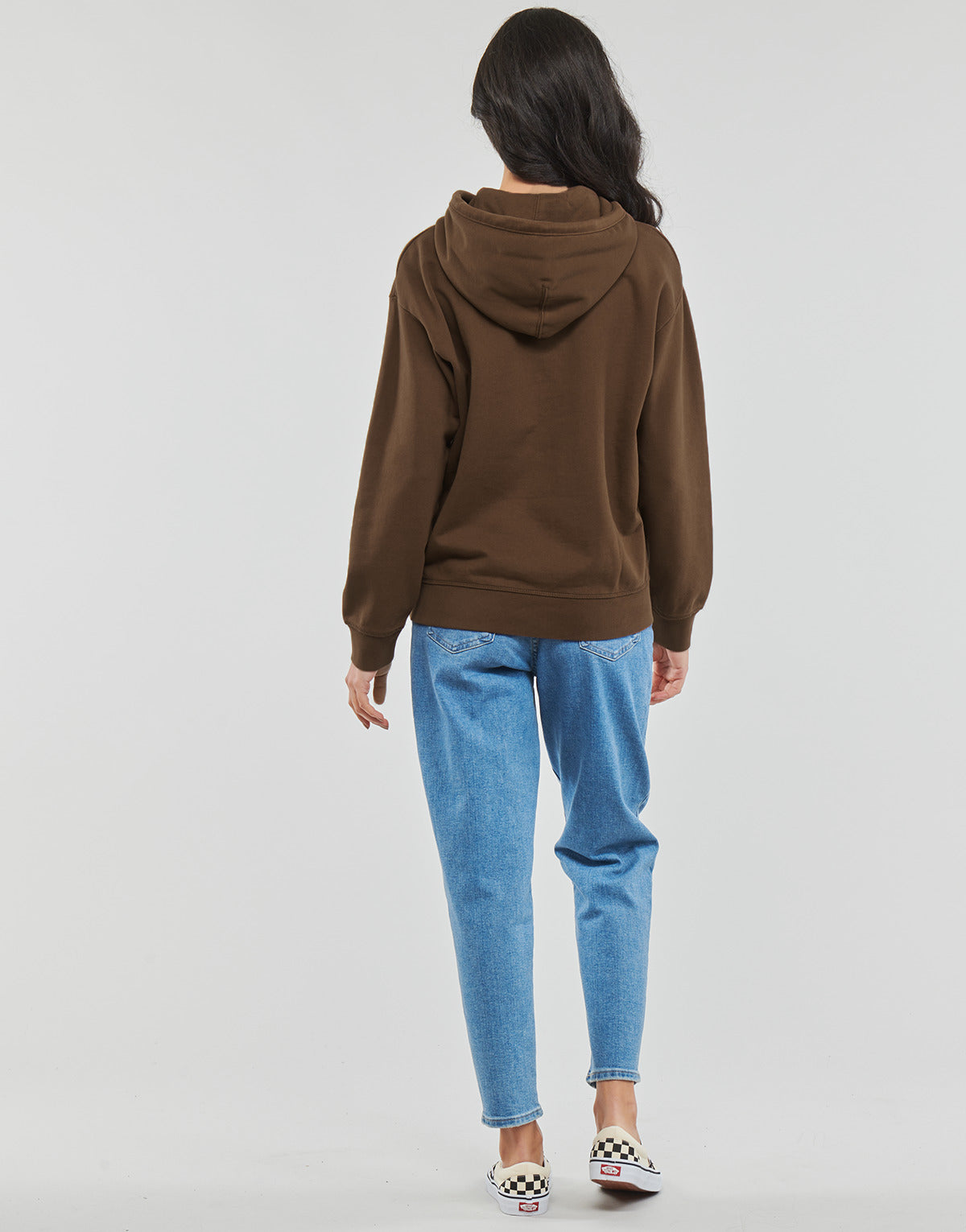 Felpa Donna Levis STANDARD HOODIE Marrone