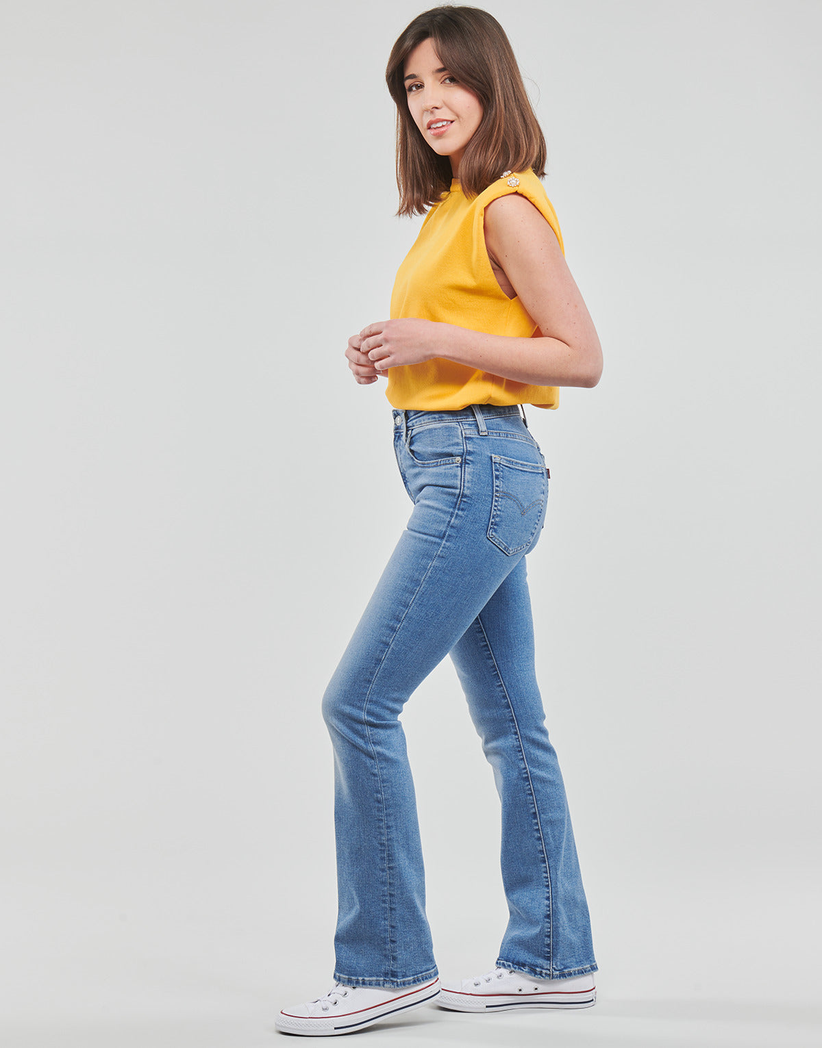 Jeans Bootcut Donna Levis  725 HIGH RISE BOOTCUT  Blu