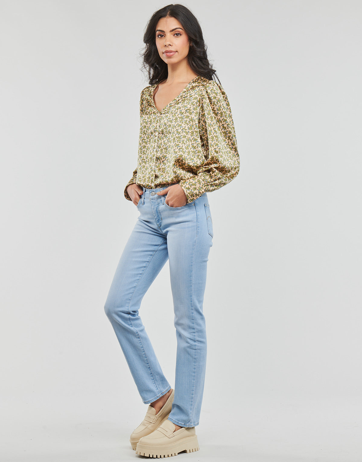 Camicetta Donna Levis KIT BLOUSE Kaki