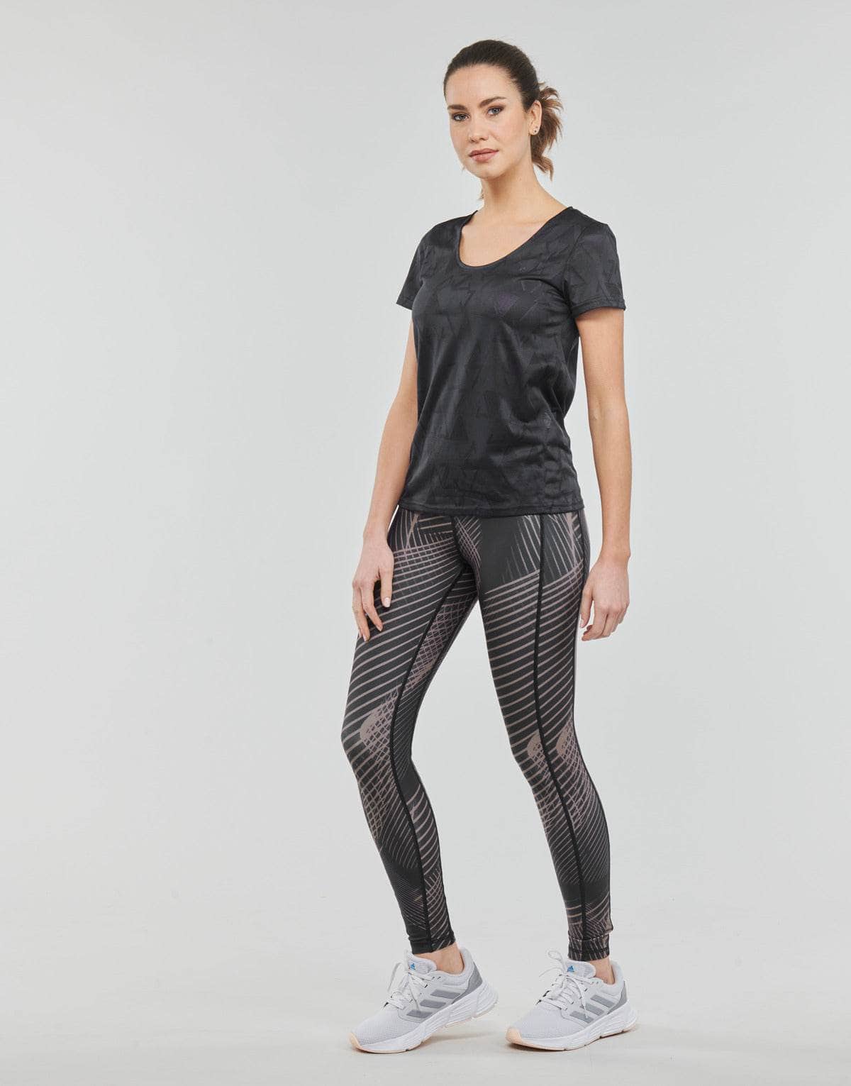 T-shirt Donna Only Play ONPJUE V-NECK SS TRAIN TEE Marine