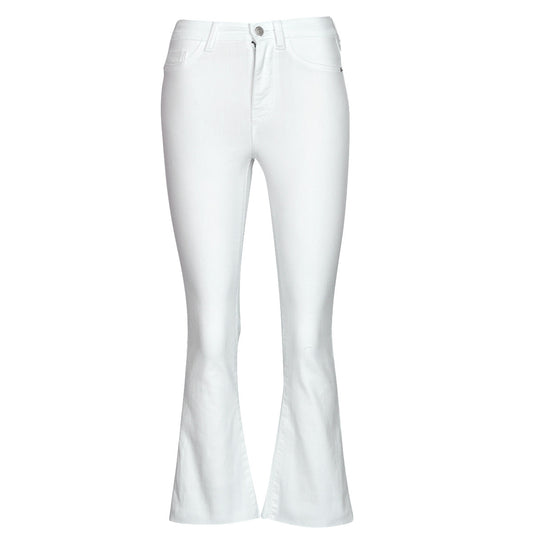 Jeans Flare Donna Noisy May NMSALLIE HW KICK FLARED JEANS VI163BW S* Bianco