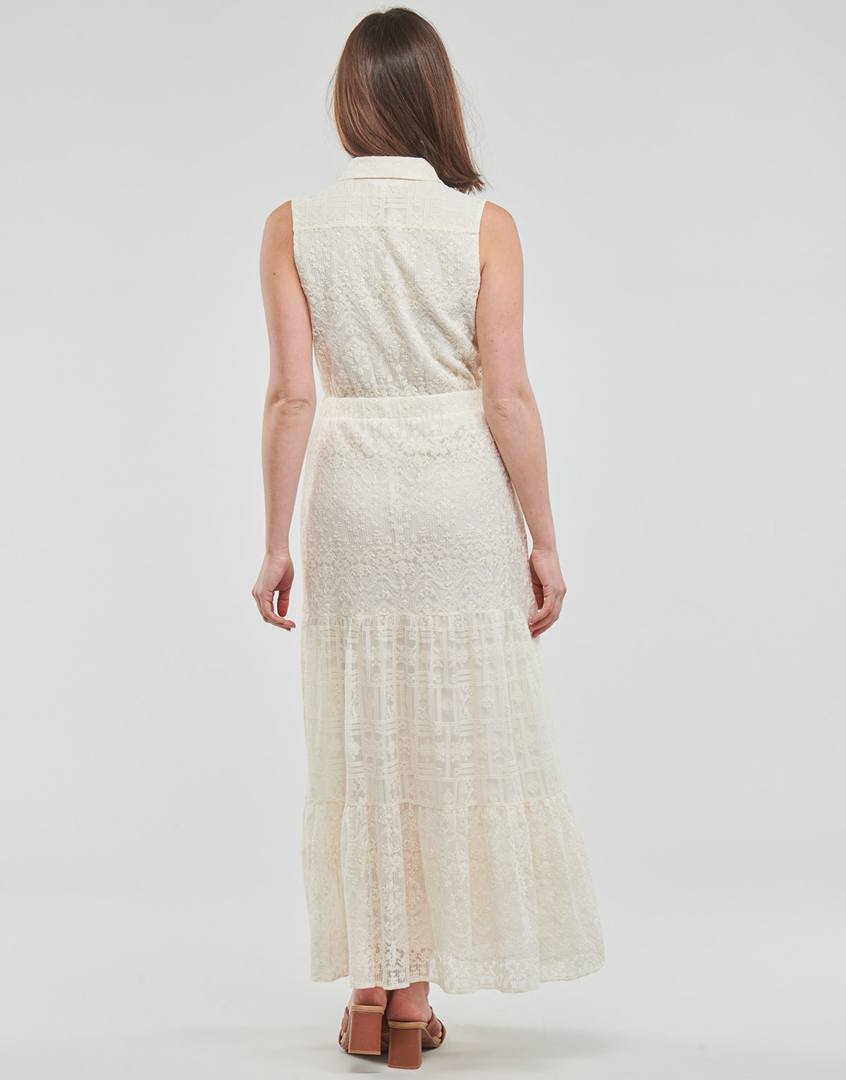 Abito lungo Donna Desigual VEST_MOON Beige