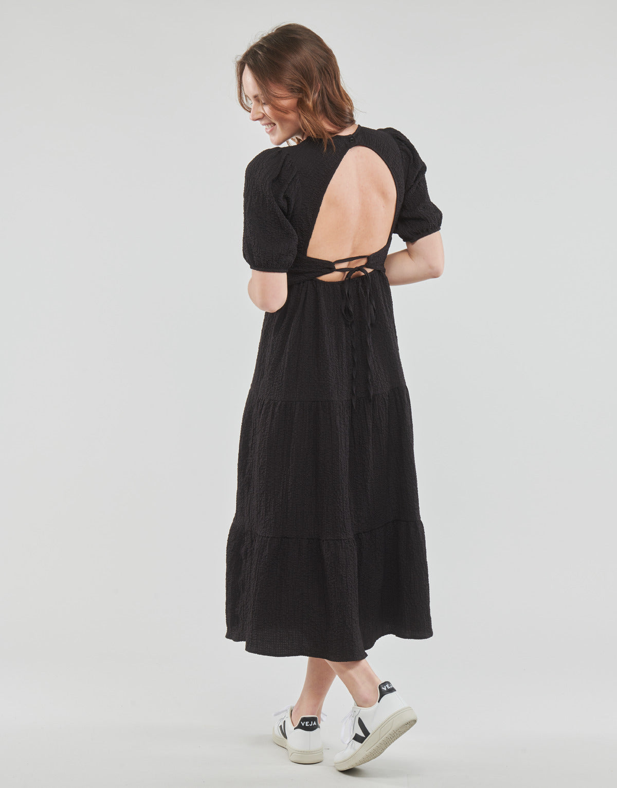 Abito lungo Donna Desigual VEST_WEND Nero