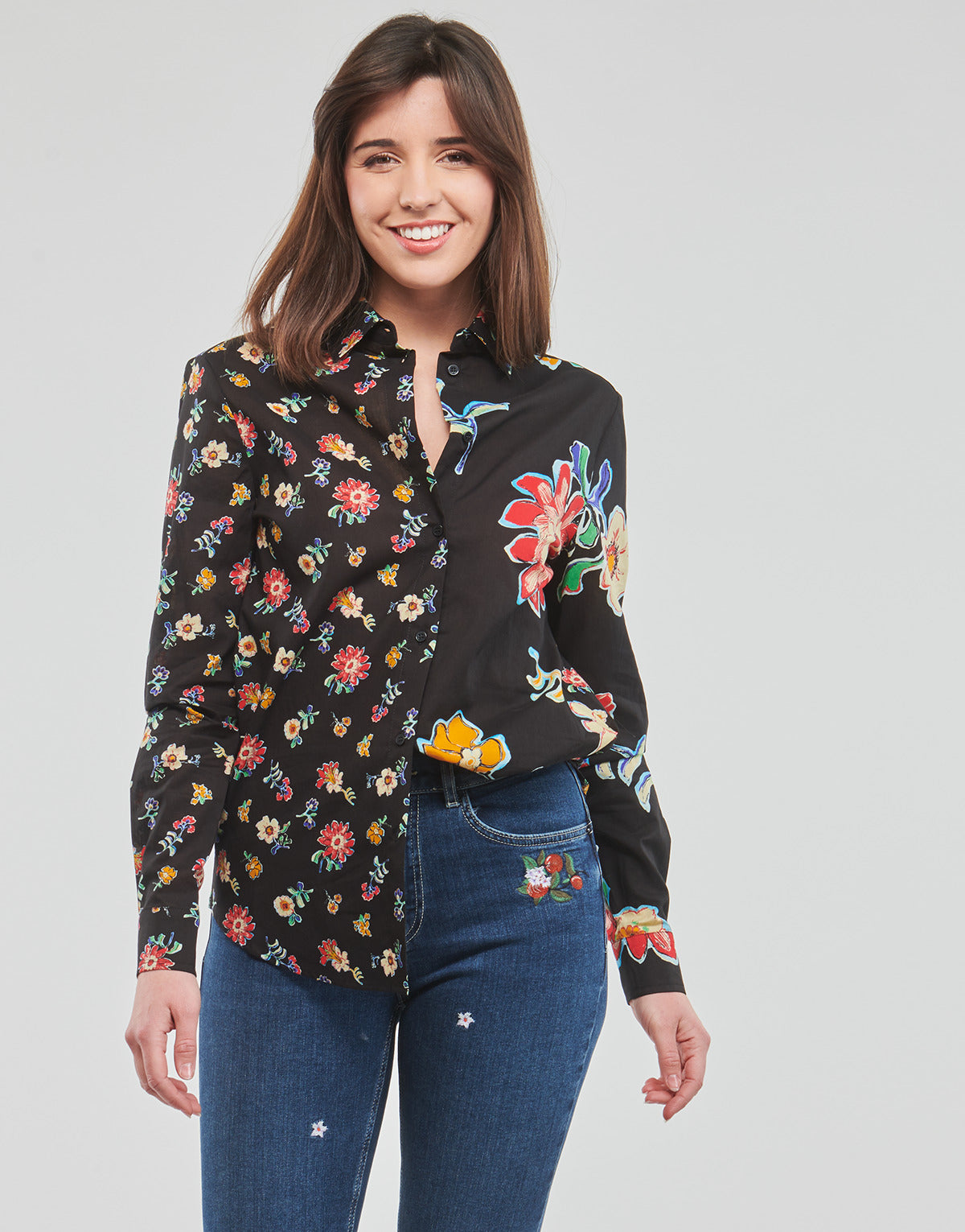 Camicia Donna Desigual CAM_SINGAPUR Nero
