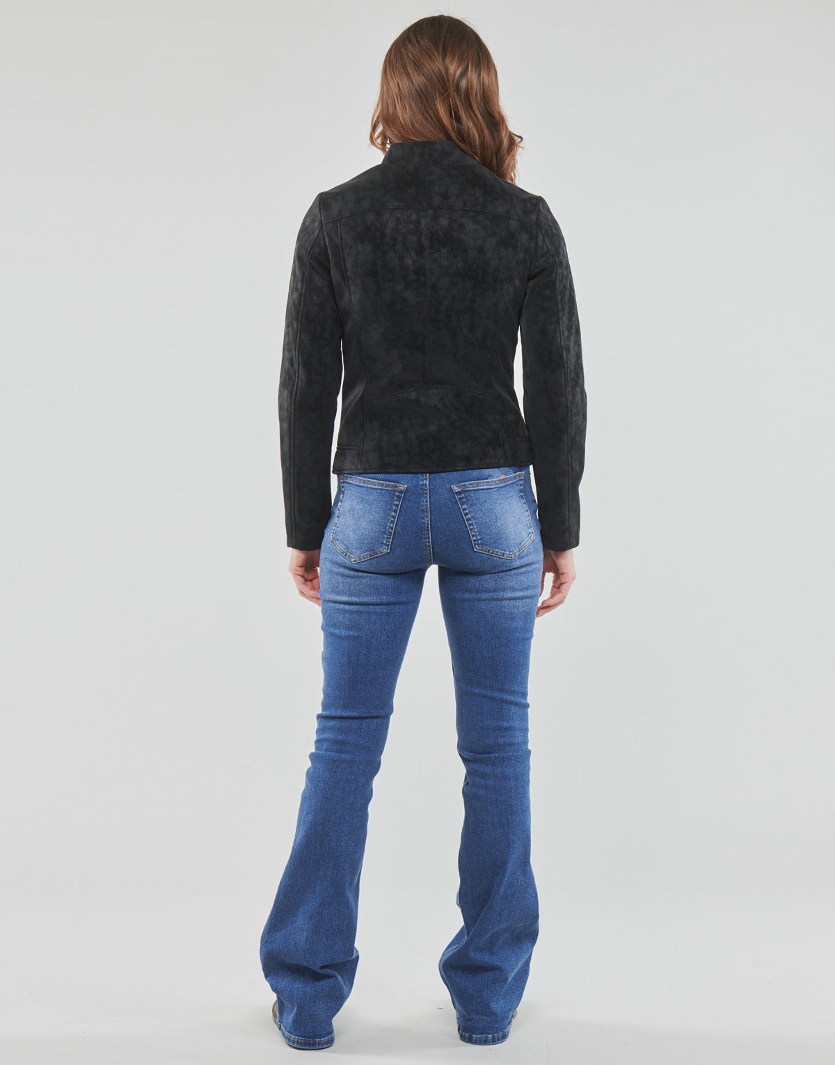 Giacca in pelle Donna Desigual CHAQ_DETROIT Nero