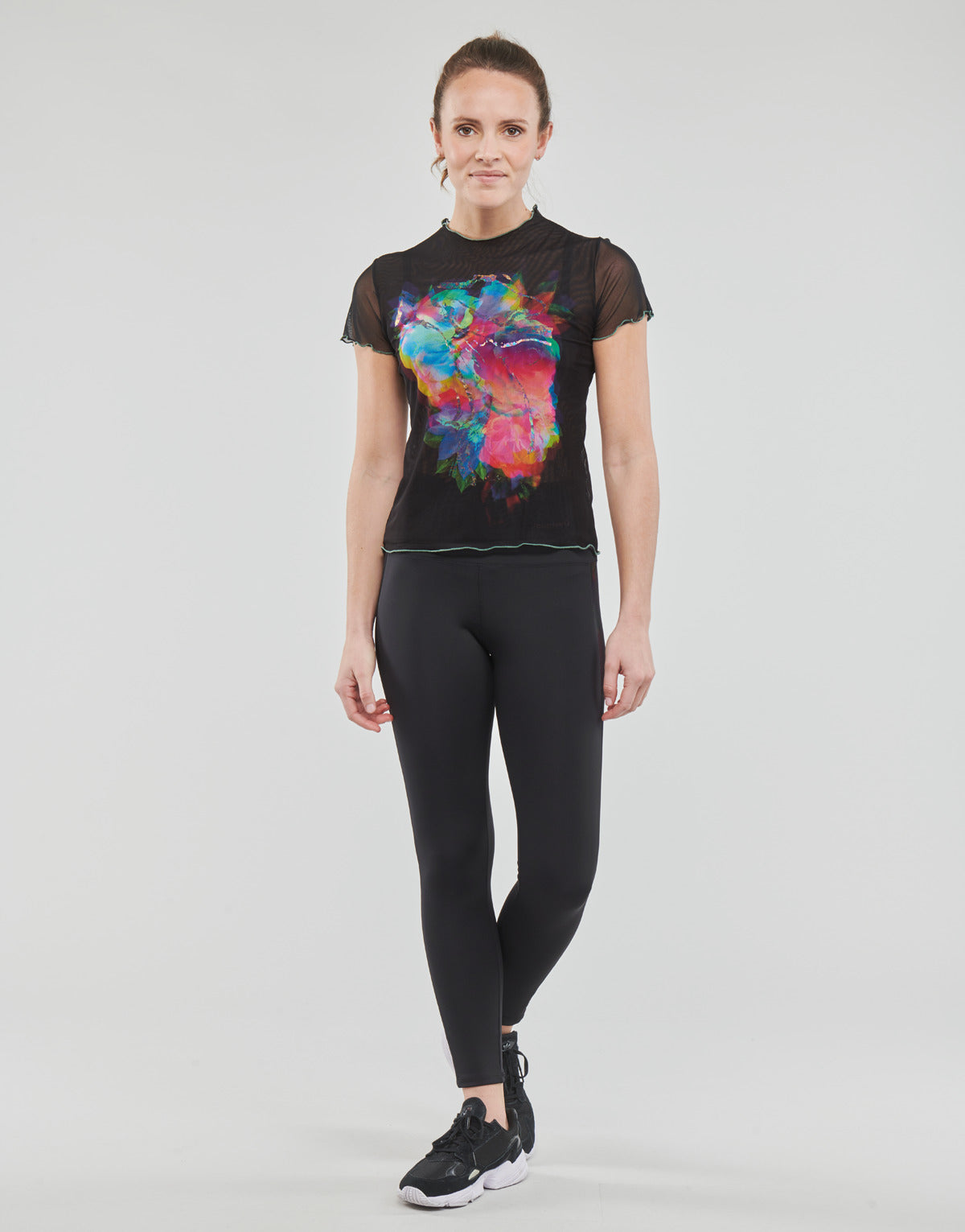 Collant Donna Desigual LEGGING_TULIP Nero