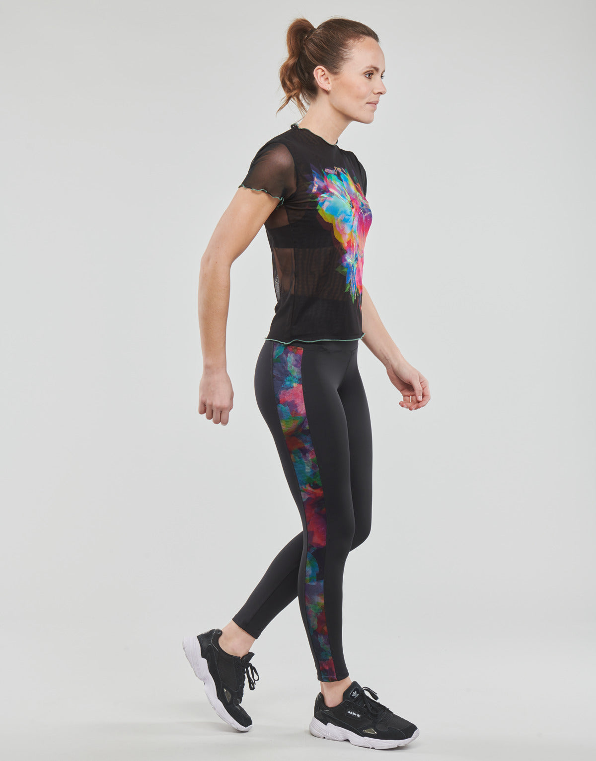 Collant Donna Desigual LEGGING_TULIP Nero