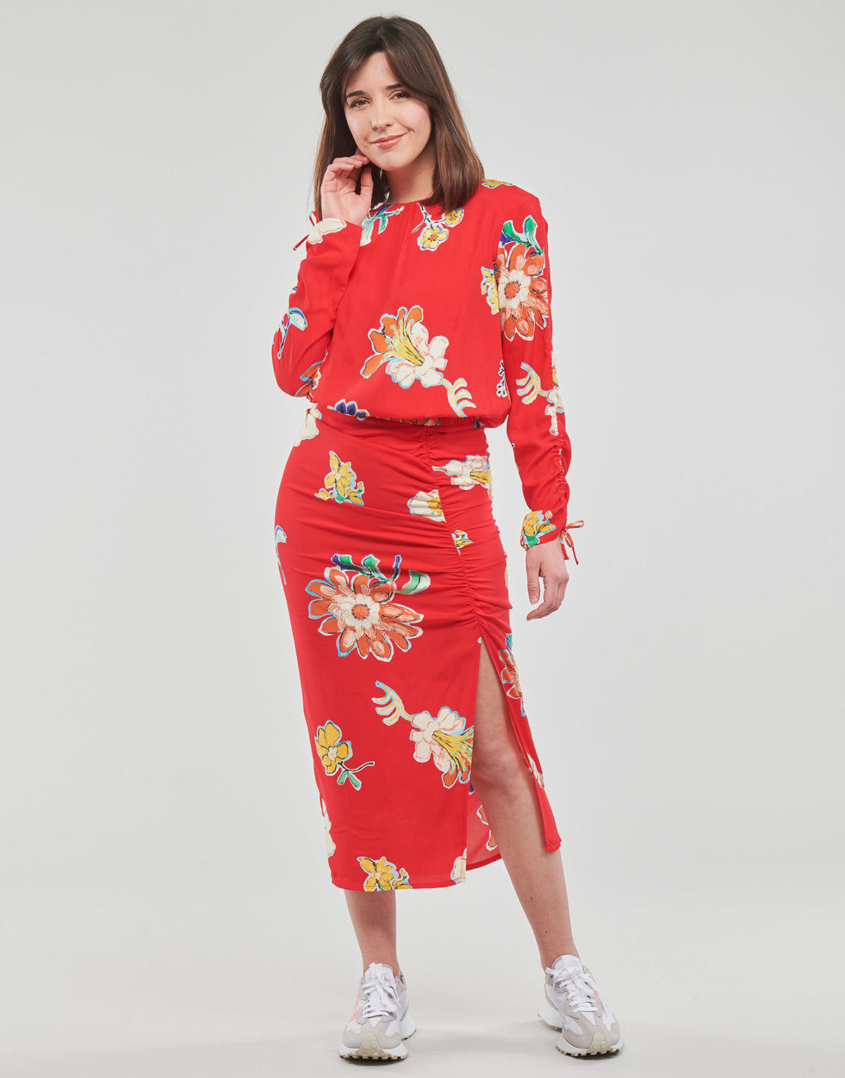 Gonna Donna Desigual FAL_CRIMEA Rosso