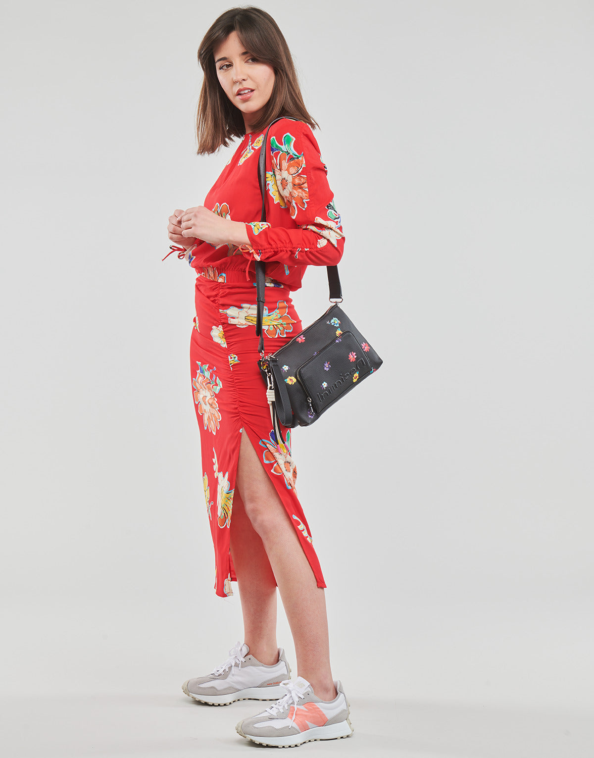 Gonna Donna Desigual FAL_CRIMEA Rosso