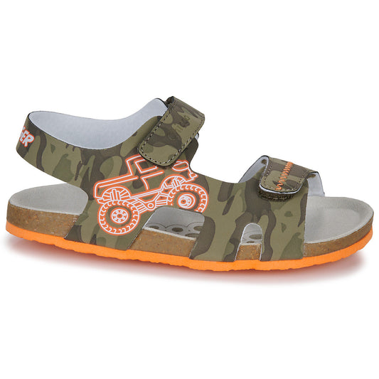 Sandali bambini ragazzo Chicco FUSION Kaki