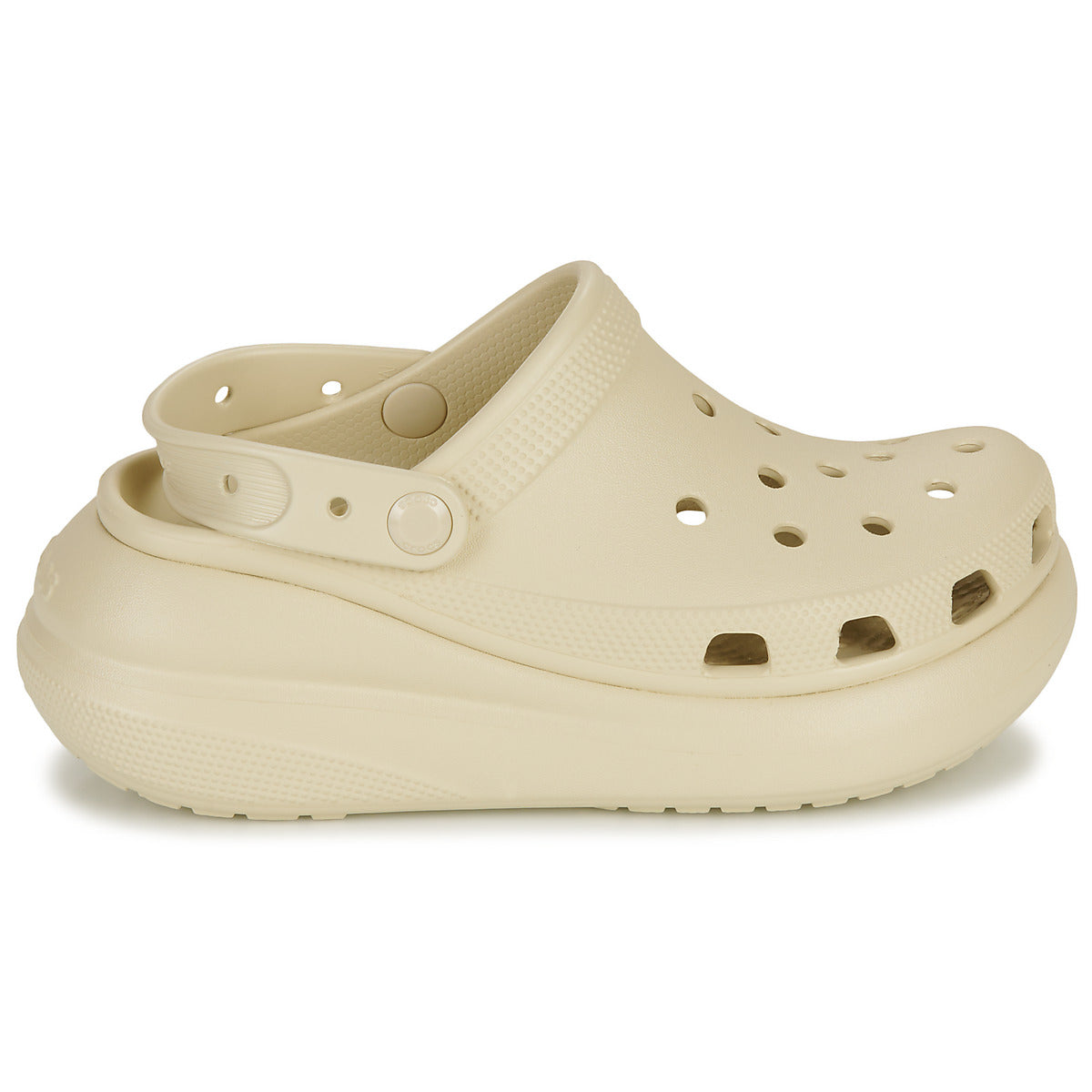 Scarpe Donna Crocs Classic Crush Clog Beige