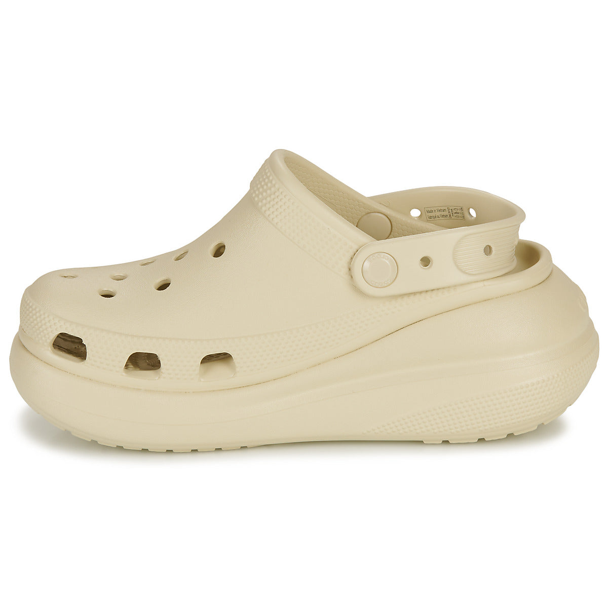 Scarpe Donna Crocs Classic Crush Clog Beige
