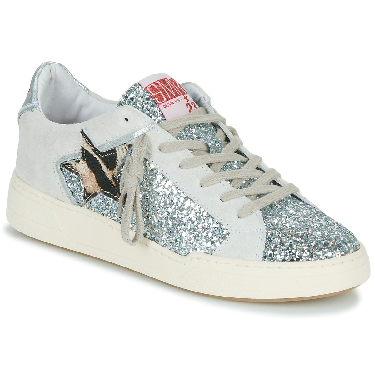 Sneakers basse Donna Semerdjian DUCK-9424 Argento