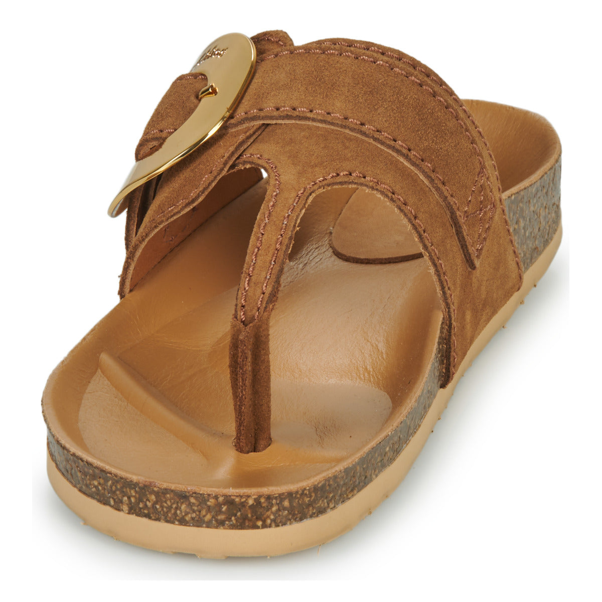 Infradito Donna See by Chloé CHANY FUSSBETT Marrone