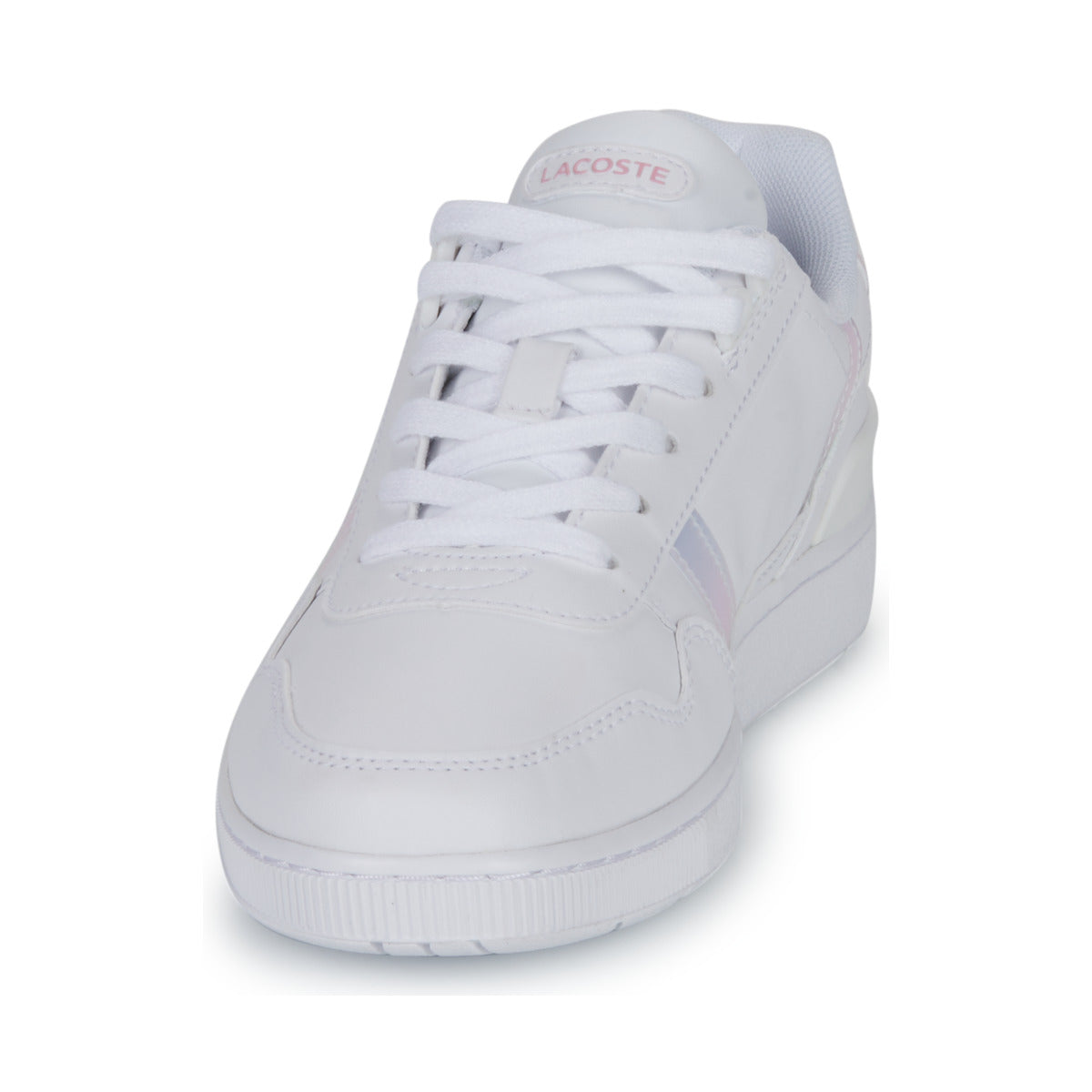 Scarpe bambini ragazza Lacoste T-CLIP Bianco