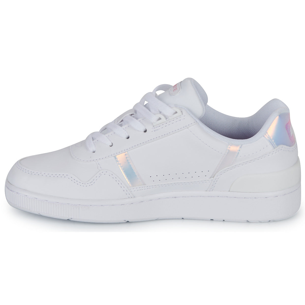 Scarpe bambini ragazza Lacoste T-CLIP Bianco