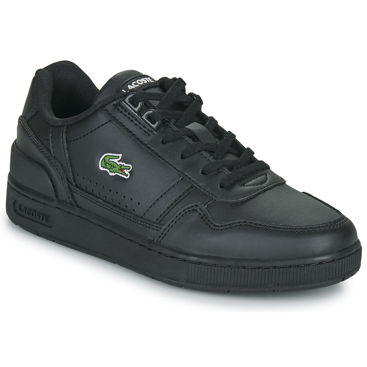 Scarpe bambini ragazza Lacoste T-CLIP Nero