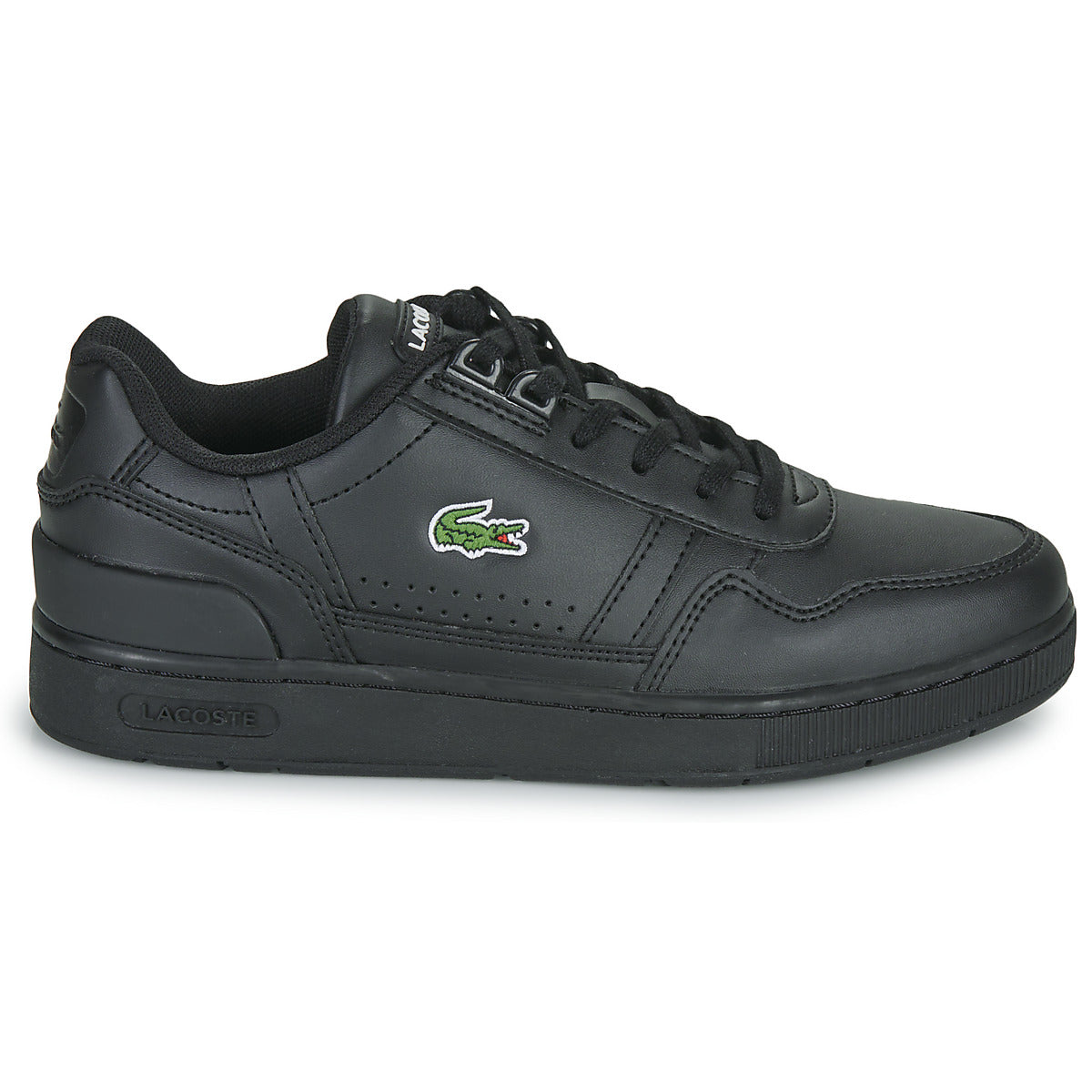 Scarpe bambini ragazza Lacoste T-CLIP Nero