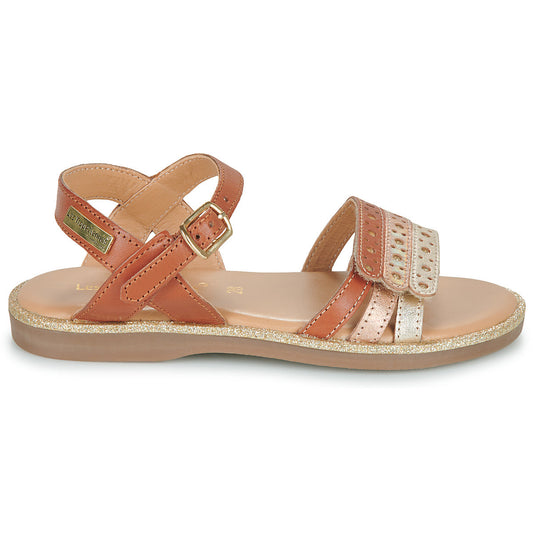 Sandali bambini ragazza Les Tropéziennes par M Belarbi ISIDOR Marrone