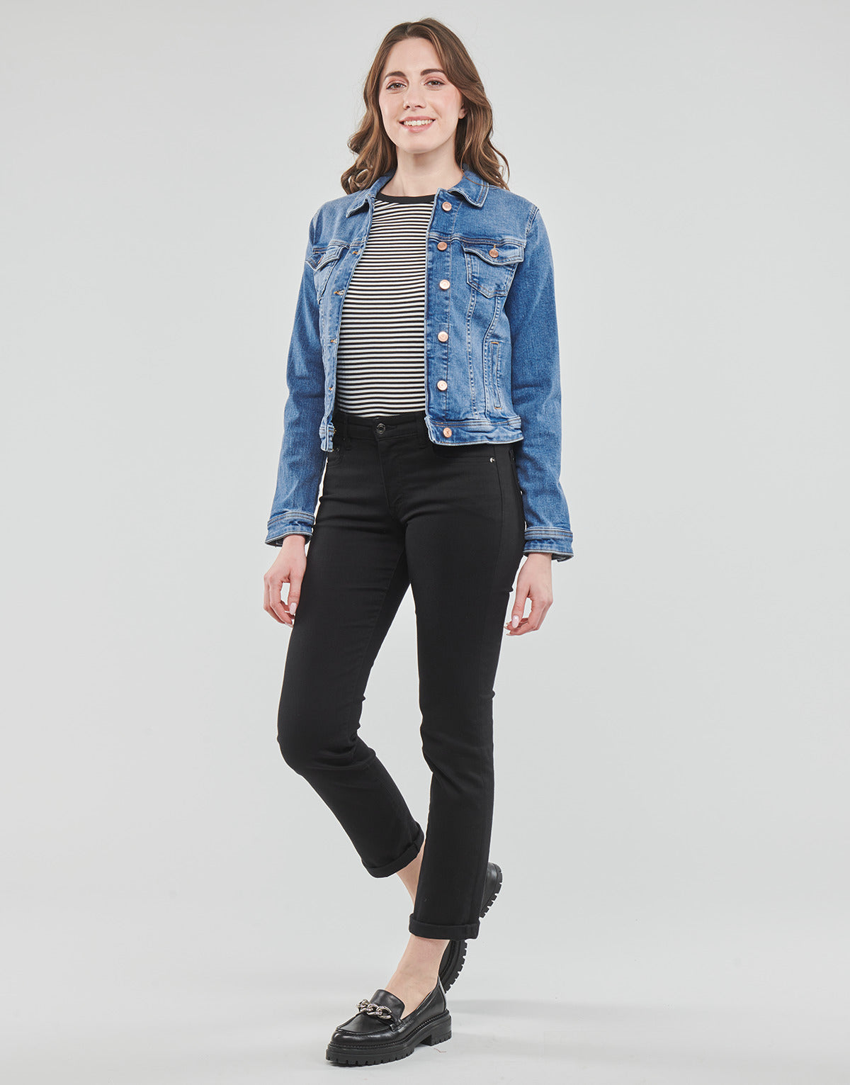 Giacca in jeans Donna Esprit JACKET Blu