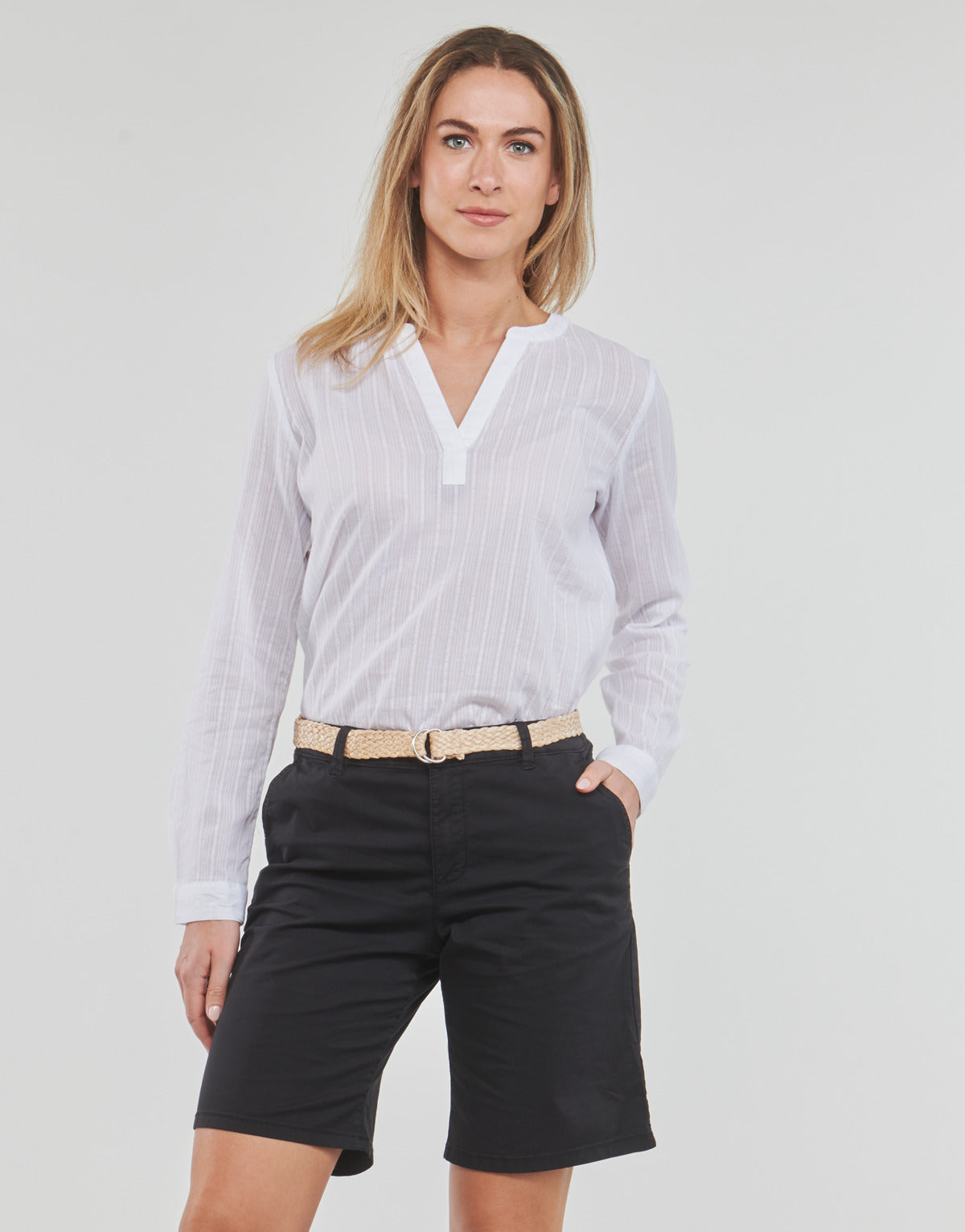 Camicia Donna Esprit blouse sl Bianco