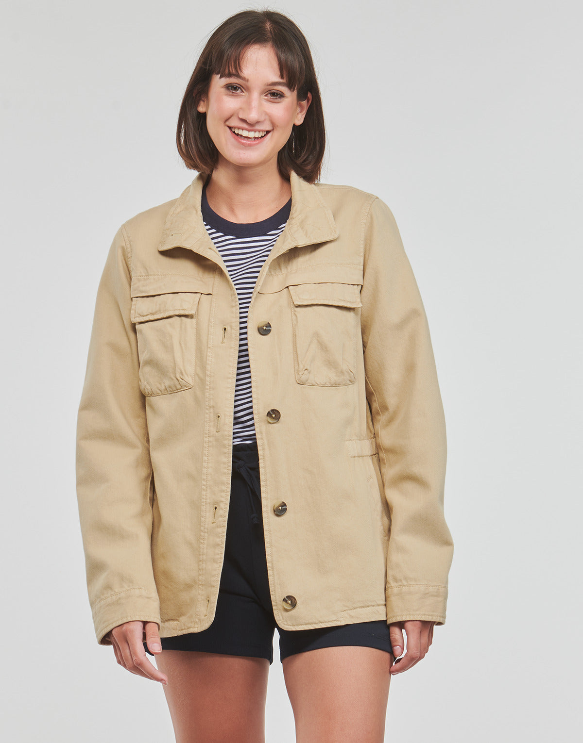 Giubbotto Donna Esprit utility jkt Beige