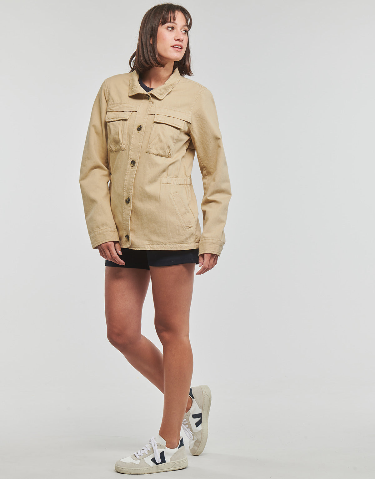 Giubbotto Donna Esprit utility jkt Beige