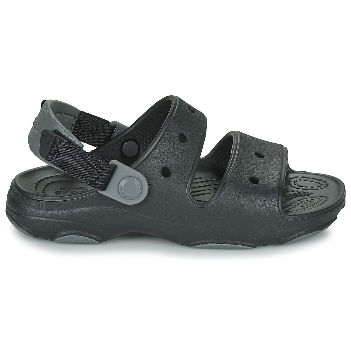 Sandali bambini ragazza Crocs Classic All-Terrain Sandal K Nero
