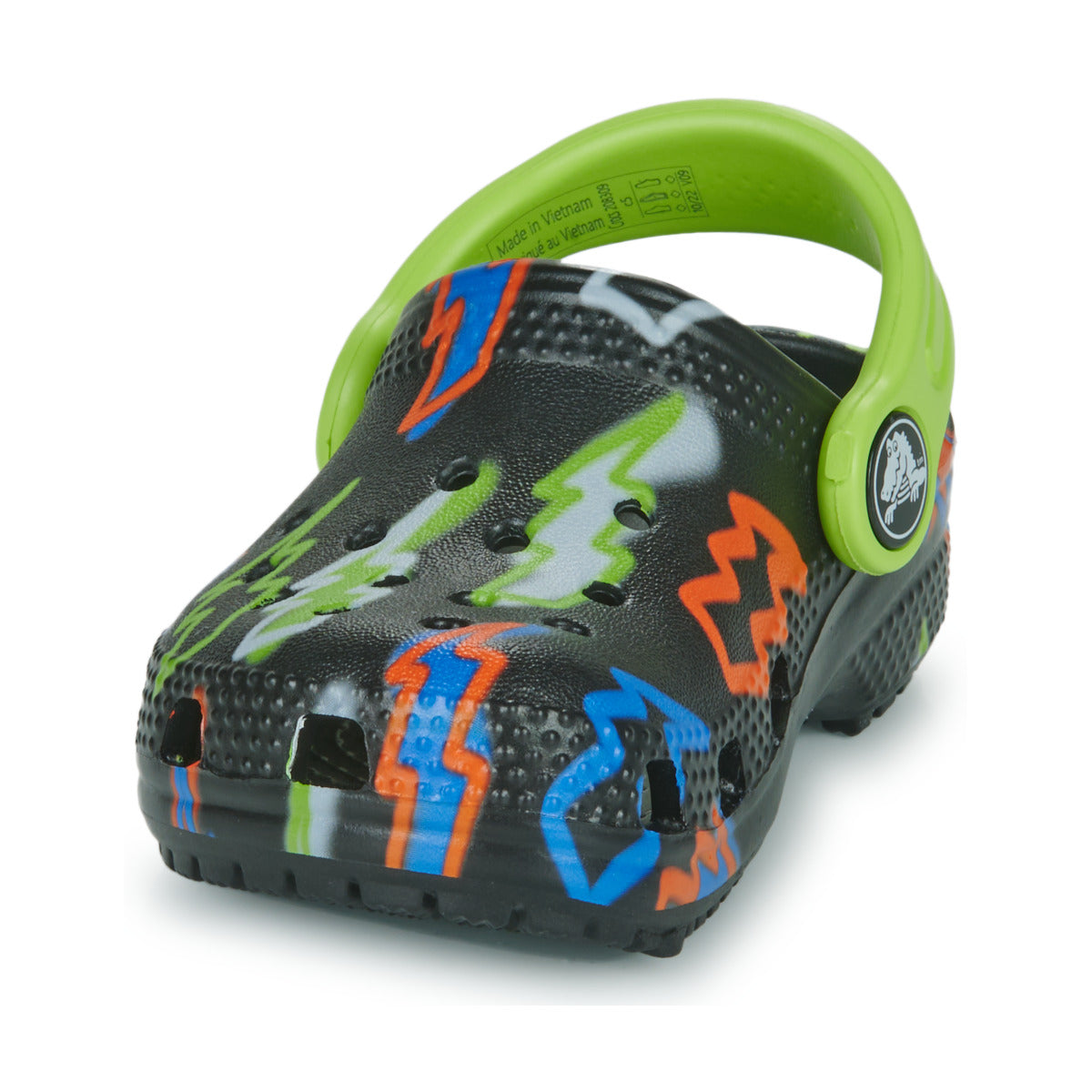 Scarpe bambini ragazzo Crocs Classic Lightning Bolt CgT Nero