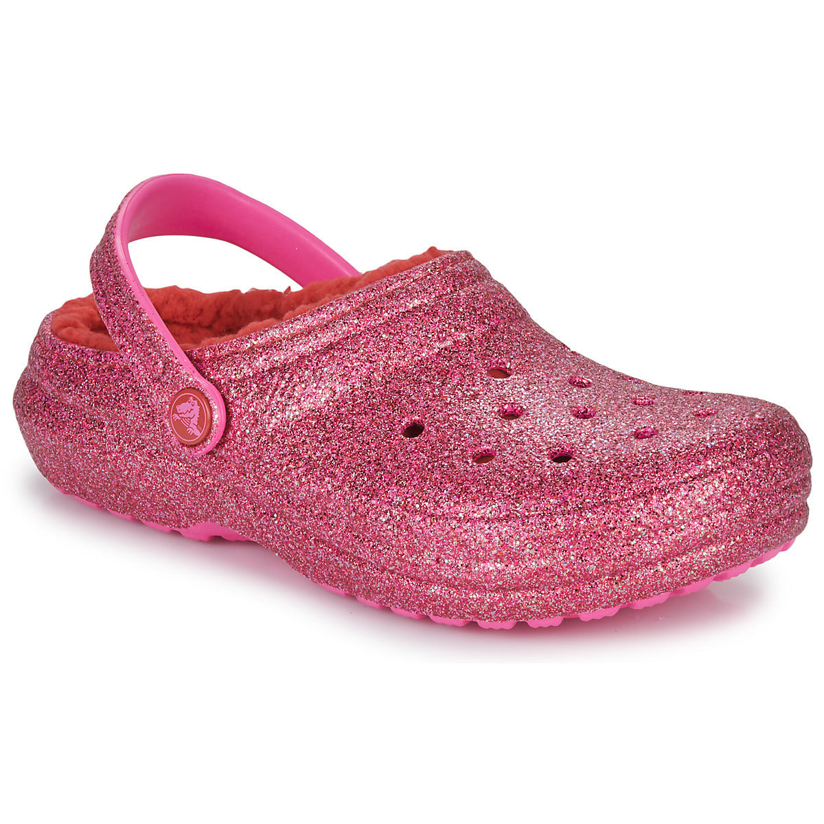 Scarpe bambini ragazza Crocs Classic Lined ValentinesDayCgK Rosa