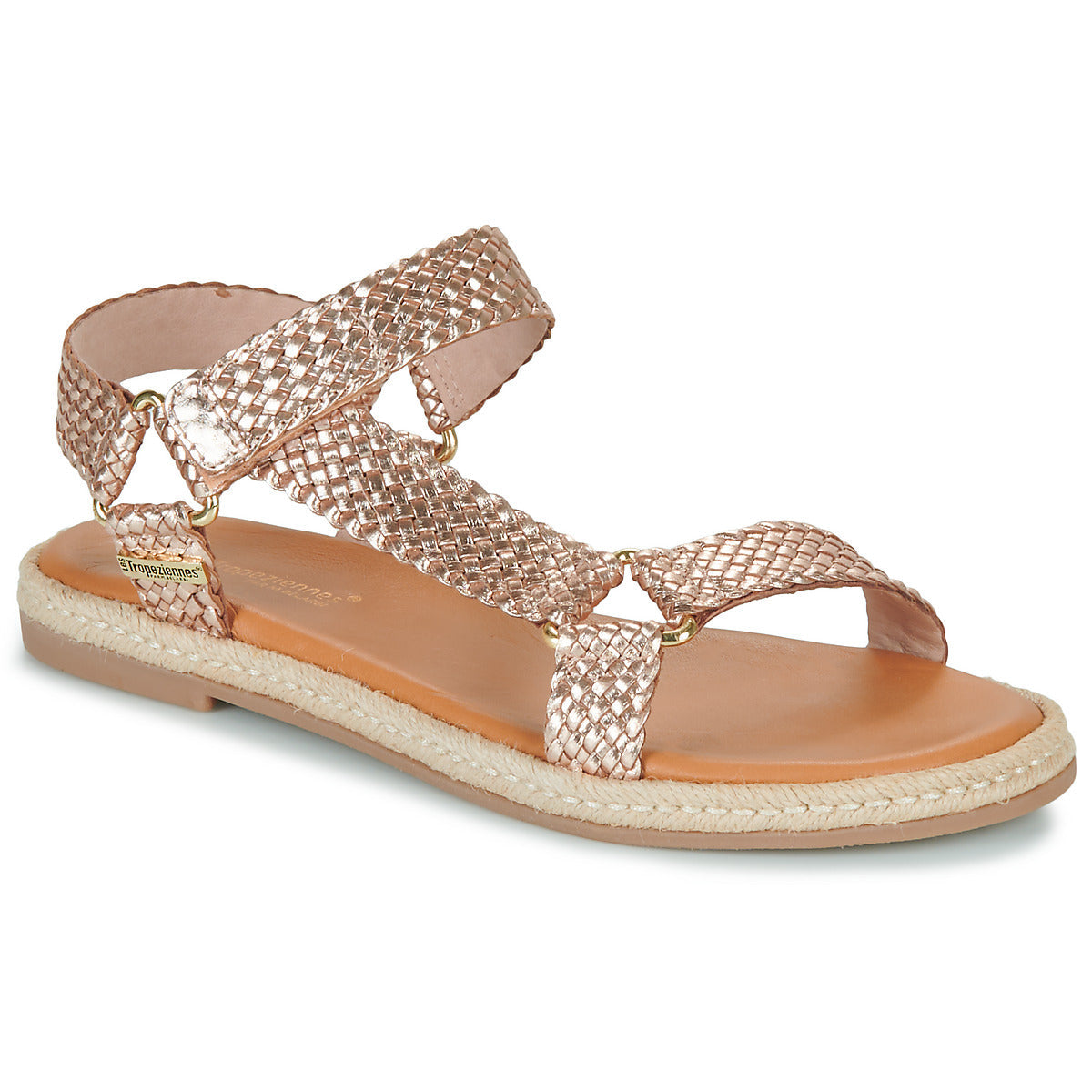 Sandali Donna Les Tropéziennes par M Belarbi HIPSTO Oro